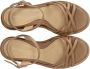Paloma Barceló Beige Sleehak Sandaal met Enkelband Beige Dames - Thumbnail 2