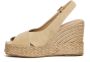 Paloma Barceló Beige Suède Lucie Sandalen - Thumbnail 2