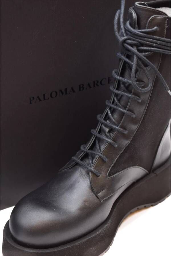 Paloma Barceló Verhoog je stijl met hoge laarzen Zwart Dames