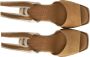Paloma Barceló Bruine sleehak sandalen met enkelband Brown Dames - Thumbnail 2