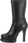 Paloma Barceló Napa Laarzen 12cm Hak Black Dames - Thumbnail 12