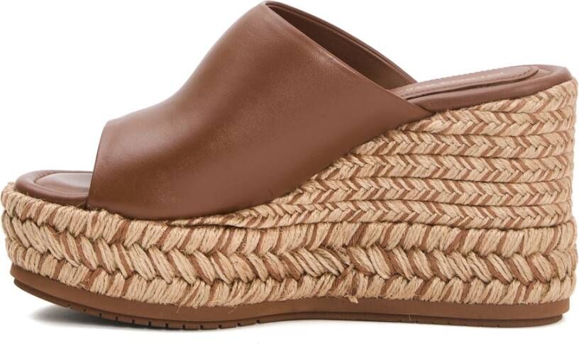 Paloma Barceló Cuoio Sleehak Sandalen voor Vrouwen