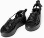 Paloma Barceló Danae Napa Black Platte Sandalen Zwart Dames - Thumbnail 2