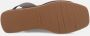 Paloma Barceló Bruine leren sandalen met open teen Brown Dames - Thumbnail 2