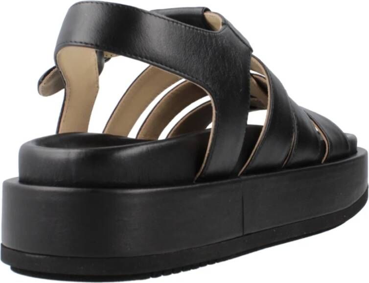 Paloma Barceló Flat Sandals Black Dames