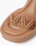 Paloma Barceló Franzi | Napasilk Nocciola Hoge hak sandalen Bruin Dames - Thumbnail 4