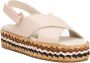 Paloma Barceló Geweven Touw Sleehak Sandalen - Thumbnail 2