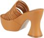 Paloma Barceló Sandalen Ochre-Colored Sandals in oranje - Thumbnail 4