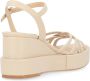 Paloma Barceló Ivory Nappa Sandal Beige Dames - Thumbnail 5