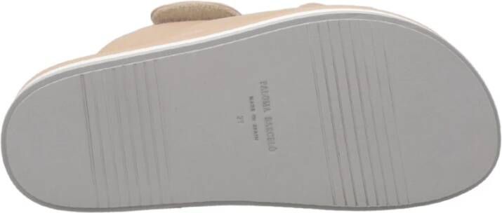 Paloma Barceló Persa Slipper Sandalen met Velcro Straps