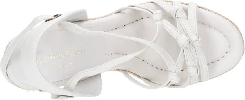 Paloma Barceló Sandalen Wit