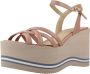 Paloma Barceló Stijlvolle Wedges Sandalen Beige Dames - Thumbnail 4