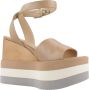 Paloma Barceló Wedges Beige Dames - Thumbnail 7
