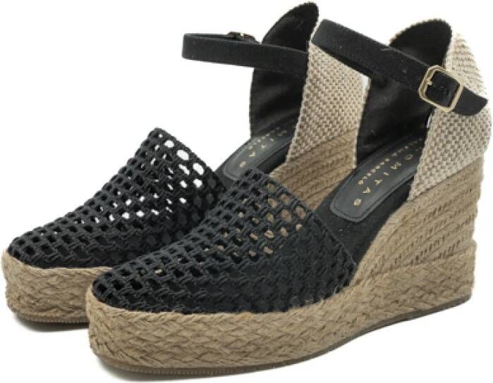 Paloma Barceló Zwarte Carina Damesschoenen Ss25