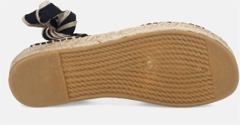 Paloma Barceló Zwarte Leren Sandalen Aintza