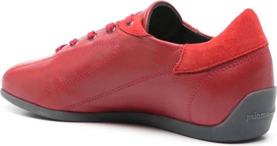 Paloma Wool Rode Veterschoenen met Platte Zool