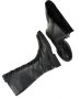 Palpa Stijlvolle zwarte leren veterschoenen Black - Thumbnail 7