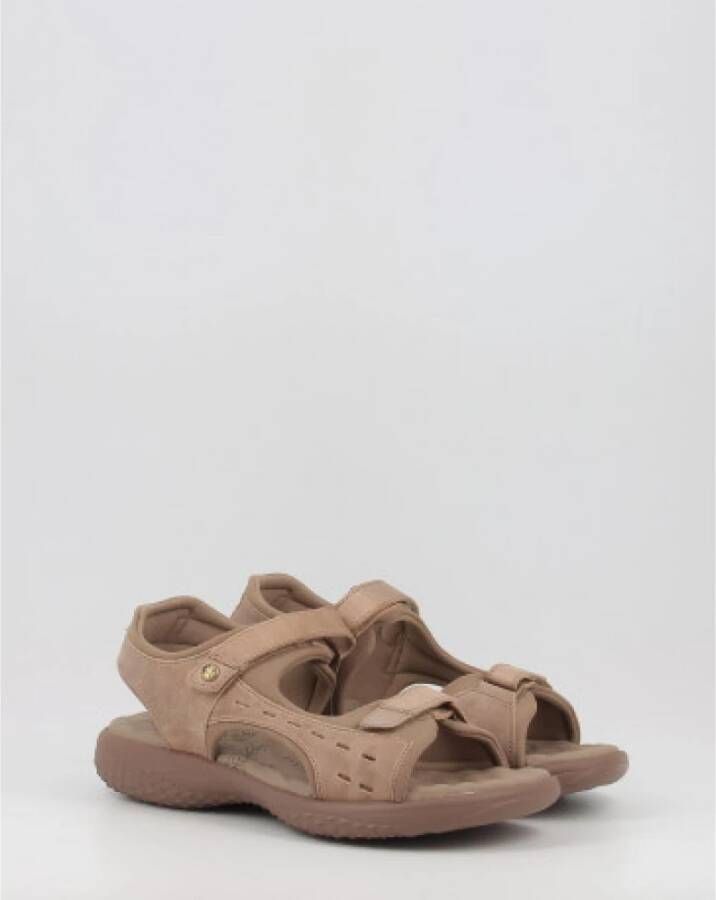 Panama Jack Flat Sandals Beige Dames