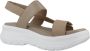 Panama Jack Stijlvolle platte sandalen voor vrouwen Beige Dames - Thumbnail 5