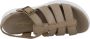 Panama Jack Stijlvolle Platte Sandalen Beige Dames - Thumbnail 10