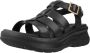 Panama Jack Stijlvolle Platte Sandalen Black Dames - Thumbnail 3