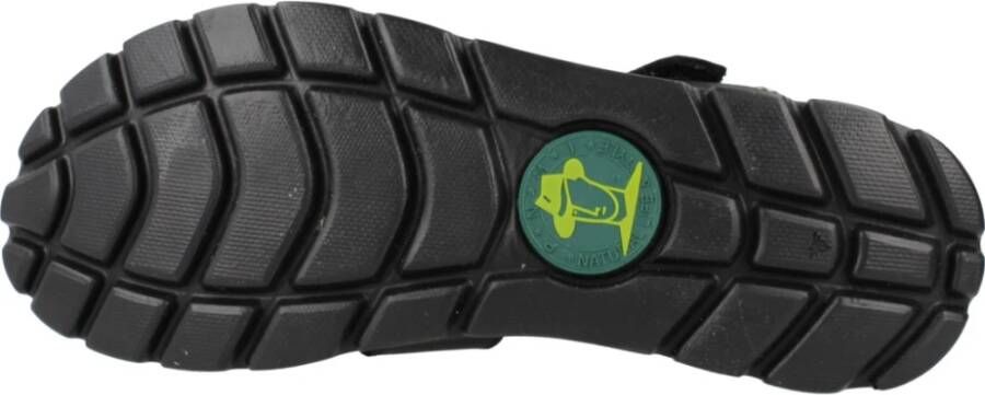 Panama Jack Stijlvolle platte sandalen voor vrouwen Black Dames