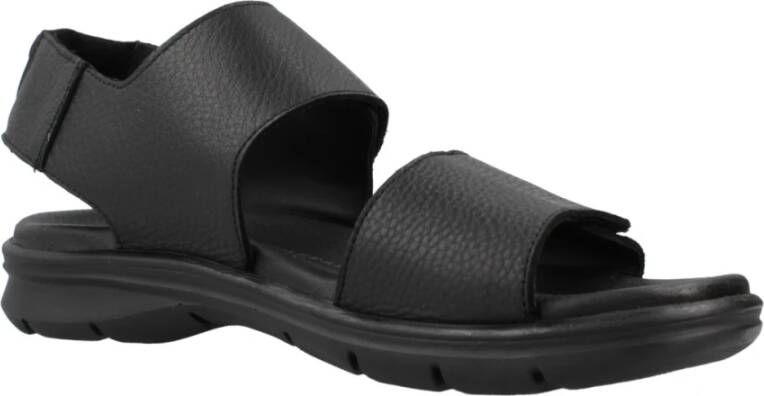 Panama Jack Flat Sandals Black Heren