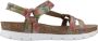 Panama Jack Tropische Platte Sandalen Multicolor Dames - Thumbnail 5