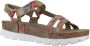 Panama Jack Tropische Platte Sandalen Multicolor Dames - Thumbnail 6
