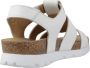 Panama Jack Stijlvolle platte sandalen voor vrouwen White Dames - Thumbnail 3