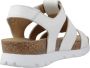 Panama Jack Flat Sandals White Dames - Thumbnail 2