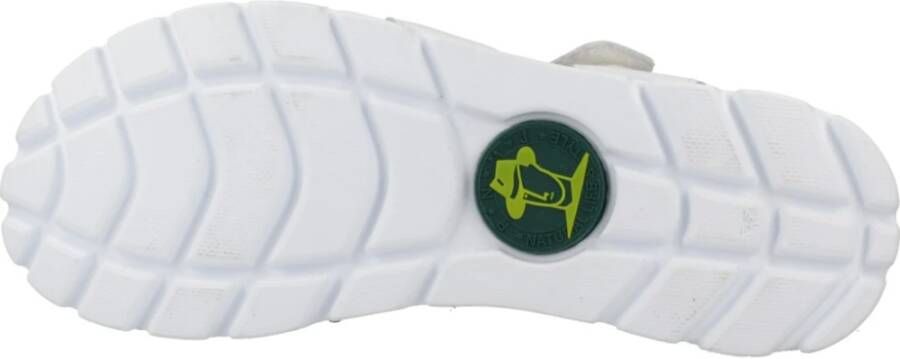 Panama Jack Stijlvolle platte sandalen voor vrouwen White Dames