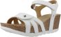 Panama Jack Flat Sandals White Dames - Thumbnail 2