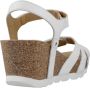 Panama Jack Zomer Platte Sandalen White Dames - Thumbnail 3
