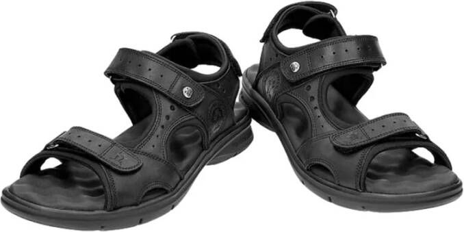 Panama Jack Flat Sandals Zwart Heren