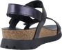 Panama Jack Glanzende Platte Sandalen Blue Dames - Thumbnail 11