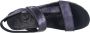 Panama Jack Glanzende Platte Sandalen Blue Dames - Thumbnail 15
