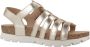Panama Jack Women's Sasha Shine B1 Sandalen beige wit - Thumbnail 7