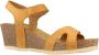 Panama Jack Sandaal Julia Basics B11 Napa Vintage Oker Geel - Thumbnail 8