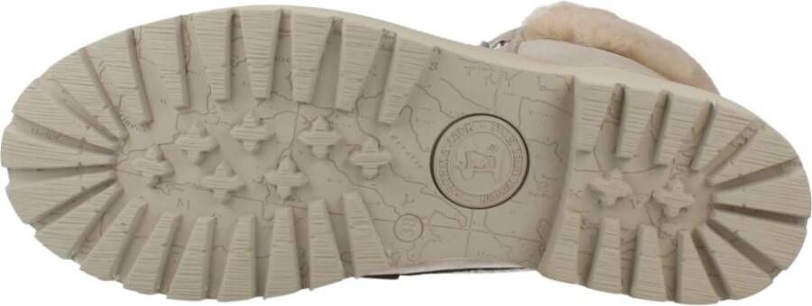 Panama Jack Nobuck Winterlaarzen Beige Dames