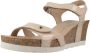 Panama Jack Platform Wedge Sandals Pink Dames - Thumbnail 4