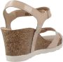 Panama Jack Platform Wedge Sandals Pink Dames - Thumbnail 5