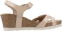 Panama Jack Platform Wedge Sandals Pink Dames - Thumbnail 6