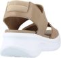 Panama Jack Platte Sandalen met Bandjes Brown Dames - Thumbnail 7