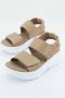 Panama Jack Platte Sandalen met Bandjes Brown Dames - Thumbnail 11