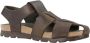Panama Jack Platte Sandalen met Bandjes Brown Heren - Thumbnail 7