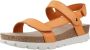 Panama Jack Platte Sandalen met Bandjes Orange Dames - Thumbnail 17