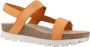 Panama Jack Platte Sandalen met Bandjes Orange Dames - Thumbnail 20