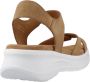 Panama Jack Platte Sandalen met Plakband Brown Dames - Thumbnail 4