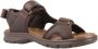 Panama Jack Platte Sandalen met Plakband Brown Heren - Thumbnail 7